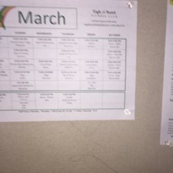 Endorphin - Eagle - Class schedule for March