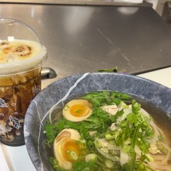 An Nam Vietnamese Grill - Beef Pho and boba