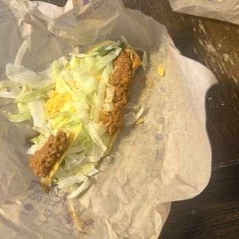 Taco Bell - Another picture of the crunchy taco. - Fast Food Near Me - Indianapolis, Indiana