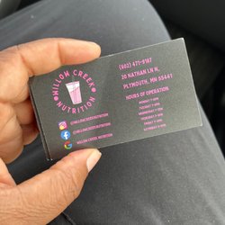 Willow creek business card
