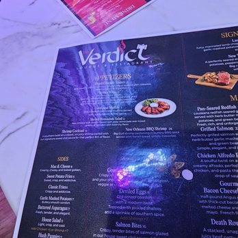 The Verdict - Menu - Lounges Near Me - New Orleans, Louisiana The Verdict - Menu - Lounges Near Me - New Orleans, Louisiana