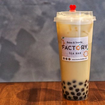 Factory Tea Bar-Westminster - Jasmine Milk Green Tea - Coffee & Tea Near Me - Westminster, California