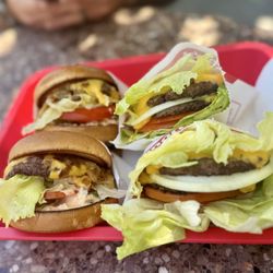 In-N-Out Burger - Animal Style & Protein Style Double Doubles