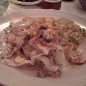 Chez Panisse - Annabelle's chicory with creamy herb vinaigrette and bottarga - New American Near Me - Berkeley, California