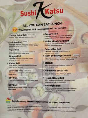 Menu photo 2 Sushi Katsu Aurora, CO