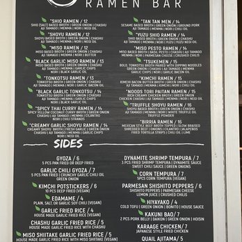 Noods Ramen Bar - Menu - Ramen Near Me - Honolulu, Hawaii Noods Ramen Bar - Menu - Ramen Near Me - Honolulu, Hawaii