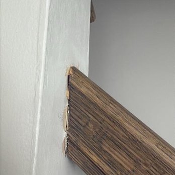 Hoffman Floor & Home - Handrail touching wall via wood filler, otherwise its floating. - Flooring Near Me - Westwood, New Jersey Hoffman Floor & Home - Handrail touching wall via wood filler, otherwise its floating. - Flooring Near Me - Westwood, New Jersey