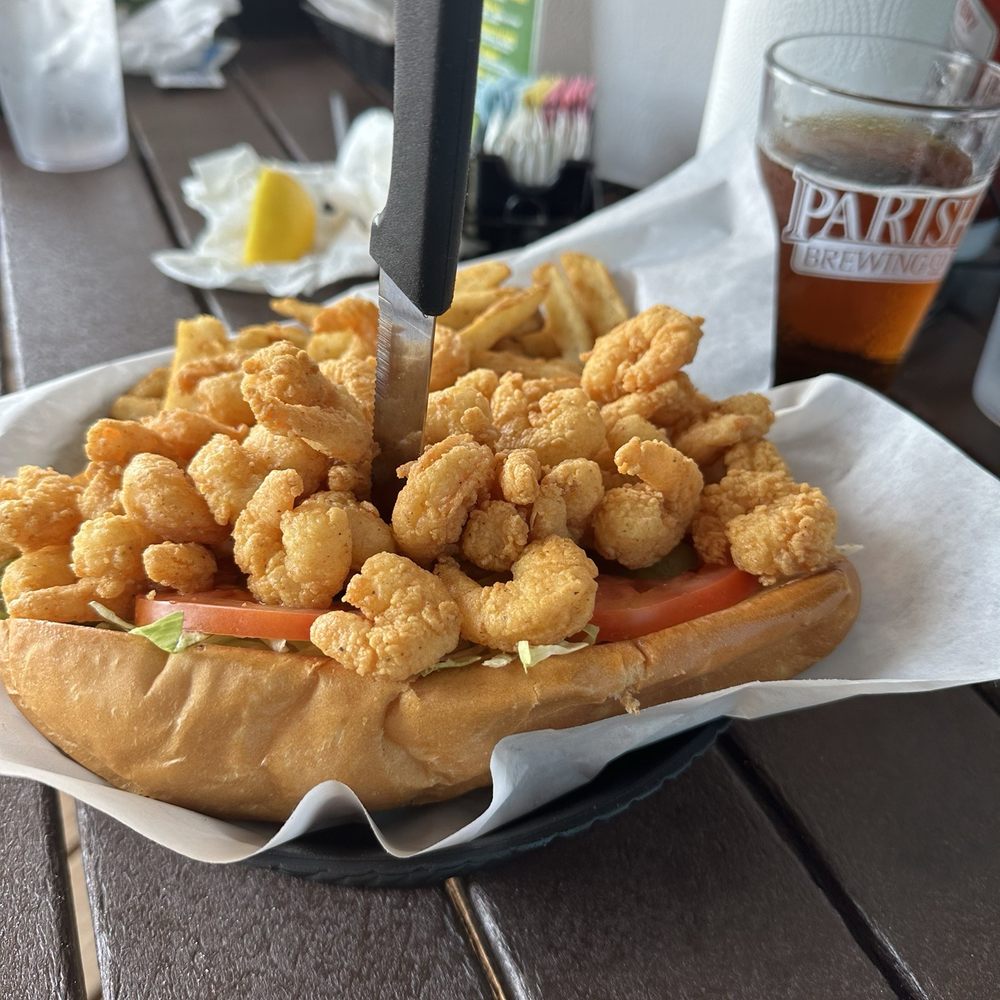 The Reef - Shrimp Poboy - Seafood Near Me - Biloxi, Mississippi The Reef - Shrimp Poboy - Seafood Near Me - Biloxi, Mississippi