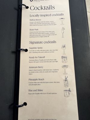 Menu photo 3 Chase Sapphire Lounge San Diego, CA Menu photo 3 Chase Sapphire Lounge San Diego, CA