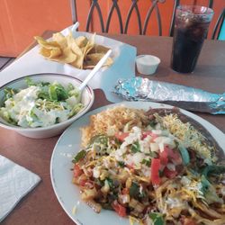 El Poblano - Great fajita plate at a great price. One of my favorite small businesses in CP.