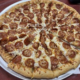 XL size pepperoni pizza XL size pepperoni pizza