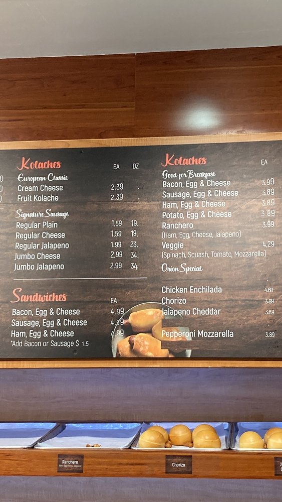Orion Donut & Kolache Logo
