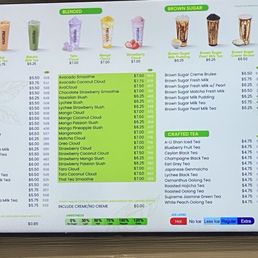 Menu Menu