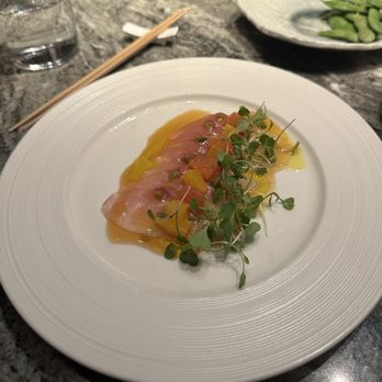 WAKUDA - Dish 1 Carpaccio - Japanese Near Me - Las Vegas, Nevada