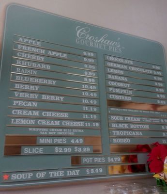 Menu photo 6 Croshaw's Gourmet Pies Saint George, UT Menu photo 6 Croshaw's Gourmet Pies Saint George, UT