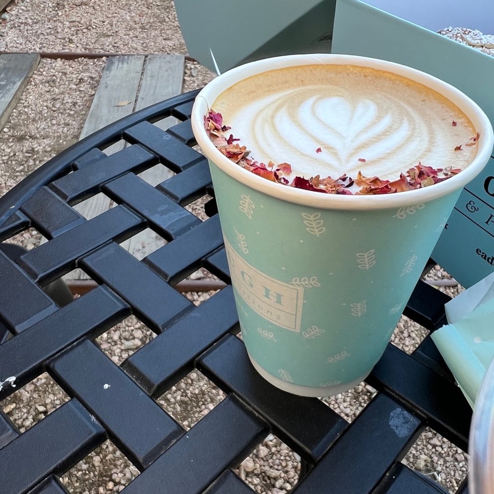 EaDough - Lavender Rose latte - Bakeries Near Me - Houston, Texas
