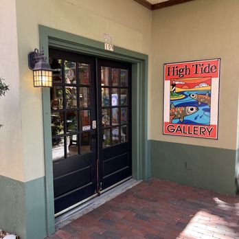 High Tide Gallery - With 80-300 visitors per day (though not during Nights of Lights!), we aim to treat visitors like friends and show our appreciation! - Art Galleries Near Me - St. Augustine, Florida
