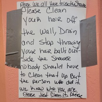 Silver Sage RV Park - Nasty sign in ladies restroom. - RV Parks Near Me - Reno, Nevada