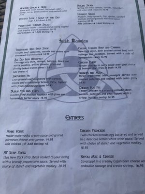 Menu photo 4 Siamsa Irish Pub Stroudsburg, PA Menu photo 4 Siamsa Irish Pub Stroudsburg, PA