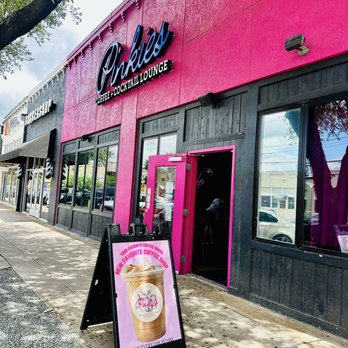 Pinkies Coffee And Cocktails - Front - Cocktail Bars Near Me - Dallas, Texas Pinkies Coffee And Cocktails - Front - Cocktail Bars Near Me - Dallas, Texas