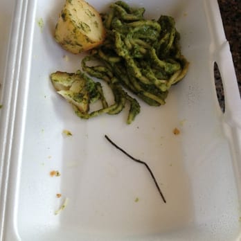 El Rocoto - 3 inch piece of metal shown at the bottom. At first I thought it was a burnt noodle and then I picked it out. I can't believe it - Peruvian Near Me - Cerritos, California El Rocoto - 3 inch piece of metal shown at the bottom. At first I thought it was a burnt noodle and then I picked it out. I can't believe it - Peruvian Near Me - Cerritos, California