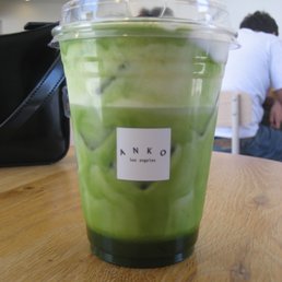 Iced matcha latte Iced matcha latte