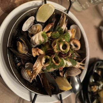 ZuZu - Paellla w/ squid ink and seafood - Tapas Bars Near Me - Napa, California ZuZu - Paellla w/ squid ink and seafood - Tapas Bars Near Me - Napa, California