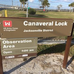 Canaveral Lock - Best place to view a launch