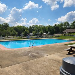 Berkshire Campground - Pool was clean and a pleasant temp for early June