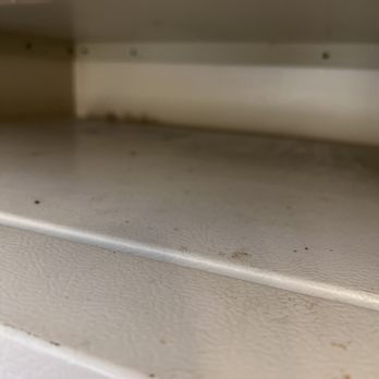 Sahayras House Cleaning - Top of refrigerator left filthy after the clean - Home Cleaning Near Me