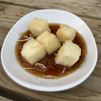 Tanoshii West Loop - Tofu in Dashi sauce - Japanese Near Me - Chicago, Illinois Tanoshii West Loop - Tofu in Dashi sauce - Japanese Near Me - Chicago, Illinois