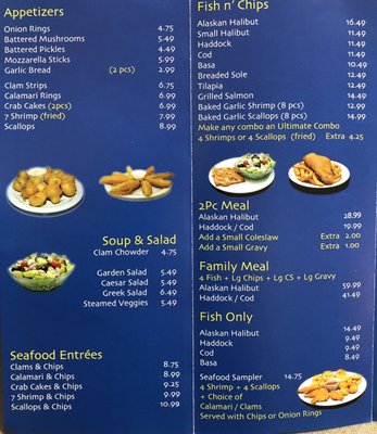 Menu photo 3 Henry's Fish & Chips Brampton, ON