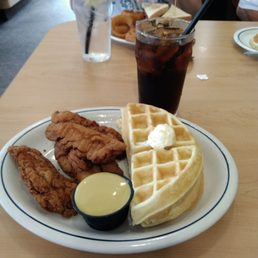 Chicken and Waffles, Diet Pepsi