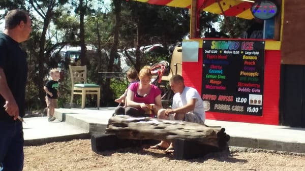 Pit stop @ the creek