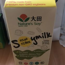 Nature's Soy - High Fiber Soymilk