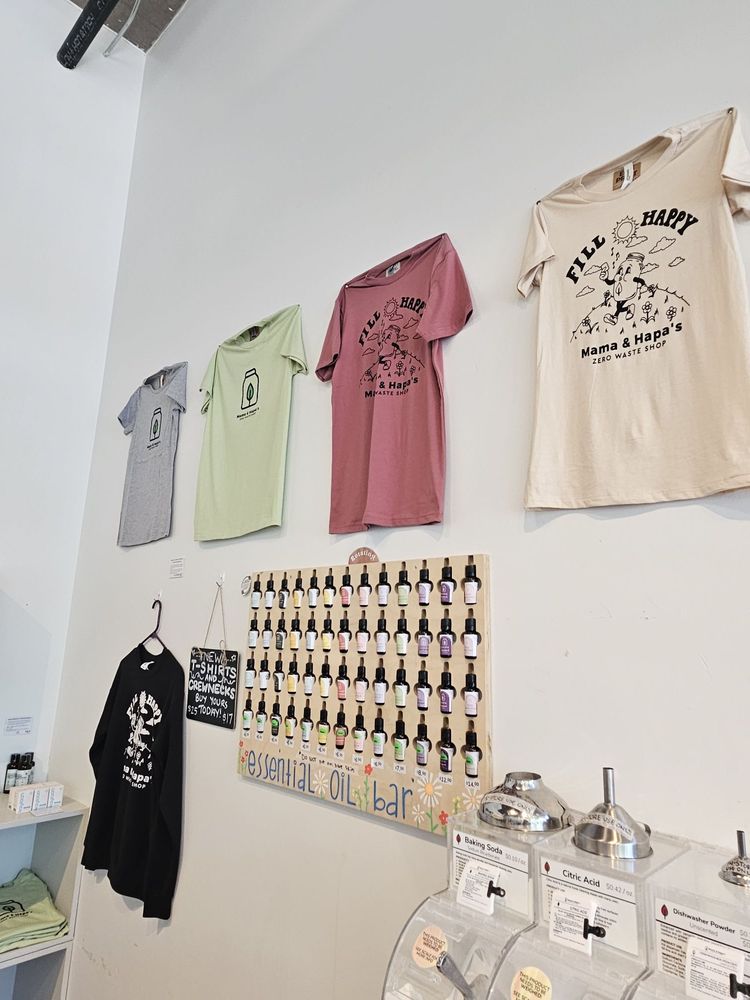 Mama & Hapa's Zero Waste Shop Logo
