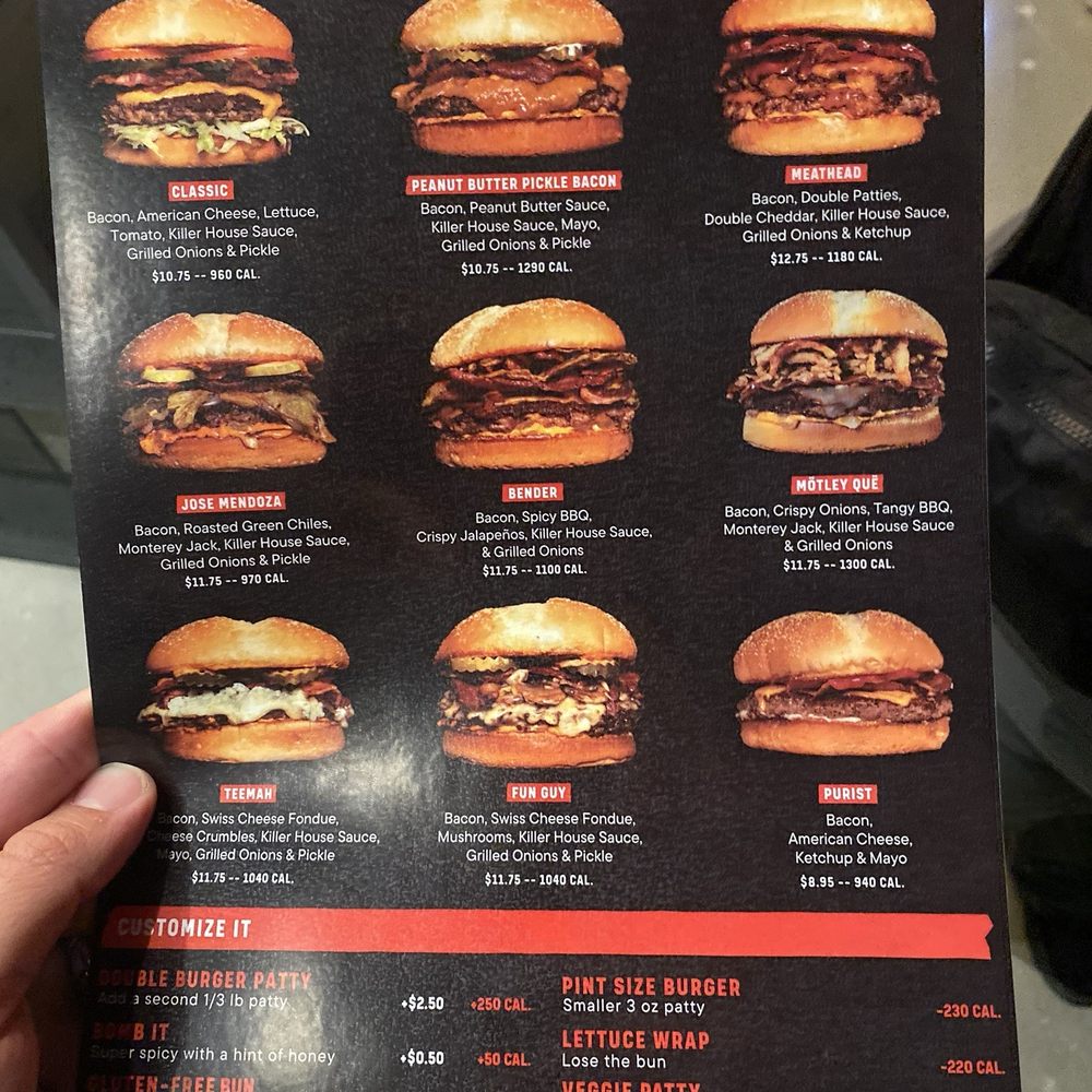 Killer Burger Potranco - Menu - Burgers Near Me - San Antonio, Texas Killer Burger Potranco - Menu - Burgers Near Me - San Antonio, Texas