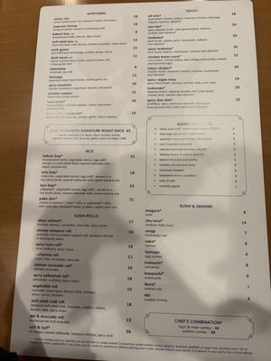Menu photo 1 Momosan Ledyard, CT