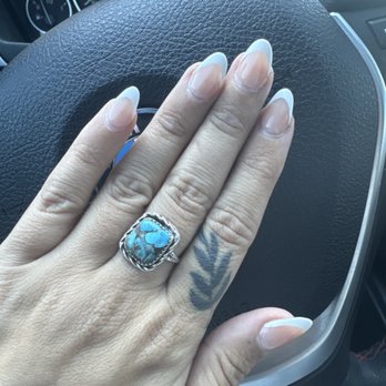Aurora Nail Bar - 2 wks of growth 3 - Nail Salons Near Me - Gilbert, Arizona