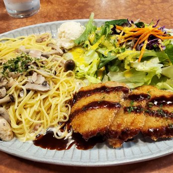 Akane Chaya - Super combo D w/pork katsu - Japanese Near Me - Gardena, California Akane Chaya - Super combo D w/pork katsu - Japanese Near Me - Gardena, California