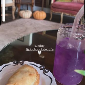 Pic Chocolate Cafe - Delicious, flaky empanada - Chocolatiers & Shops Near Me - Pompano Beach, Florida