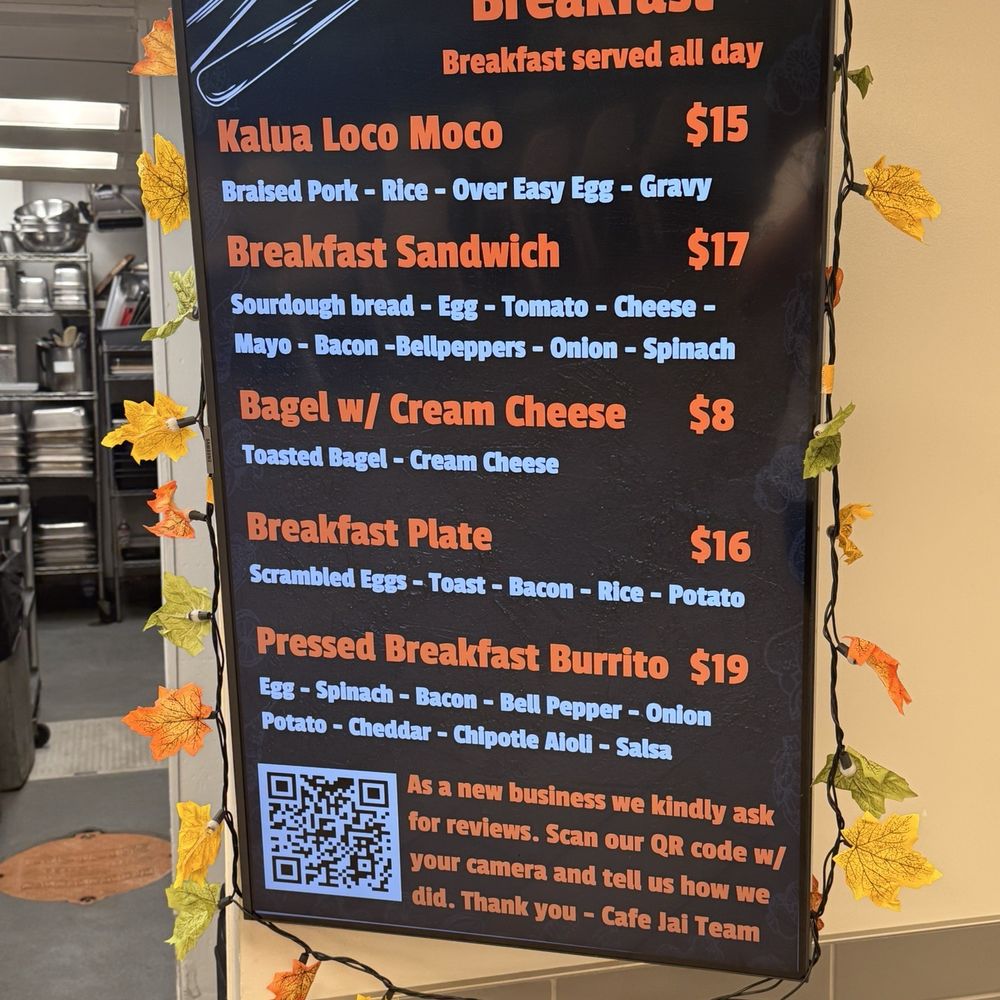 Cafe Jai - Menu - Caterers Near Me - Lahaina, Hawaii Cafe Jai - Menu - Caterers Near Me - Lahaina, Hawaii