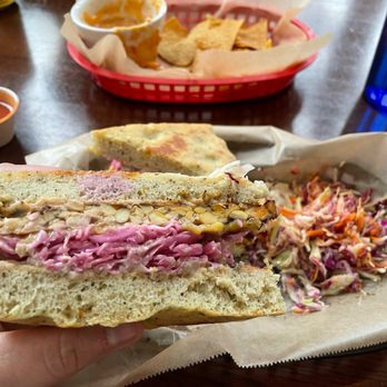 Rosetta's Kitchen - Tempeh Reuben Sandwich - Vegetarian Near Me - Asheville, North Carolina