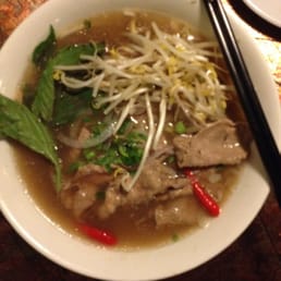 Pho tai. Extra beef. All the trimmings.