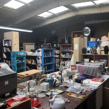 Guild Thrift Shop - Inside garage - Thrift Stores Near Me - Tehachapi, California