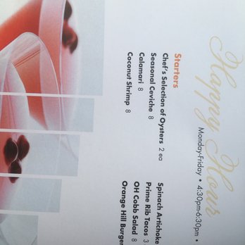 Orange Hill Restaurant & Events - Happy hour menu - Steakhouses Near Me - Orange, California Orange Hill Restaurant & Events - Happy hour menu - Steakhouses Near Me - Orange, California