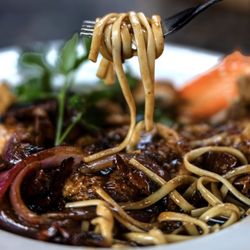 Ricks Bistro and Bar - This was Veal Montecarlo. It was weekly special.