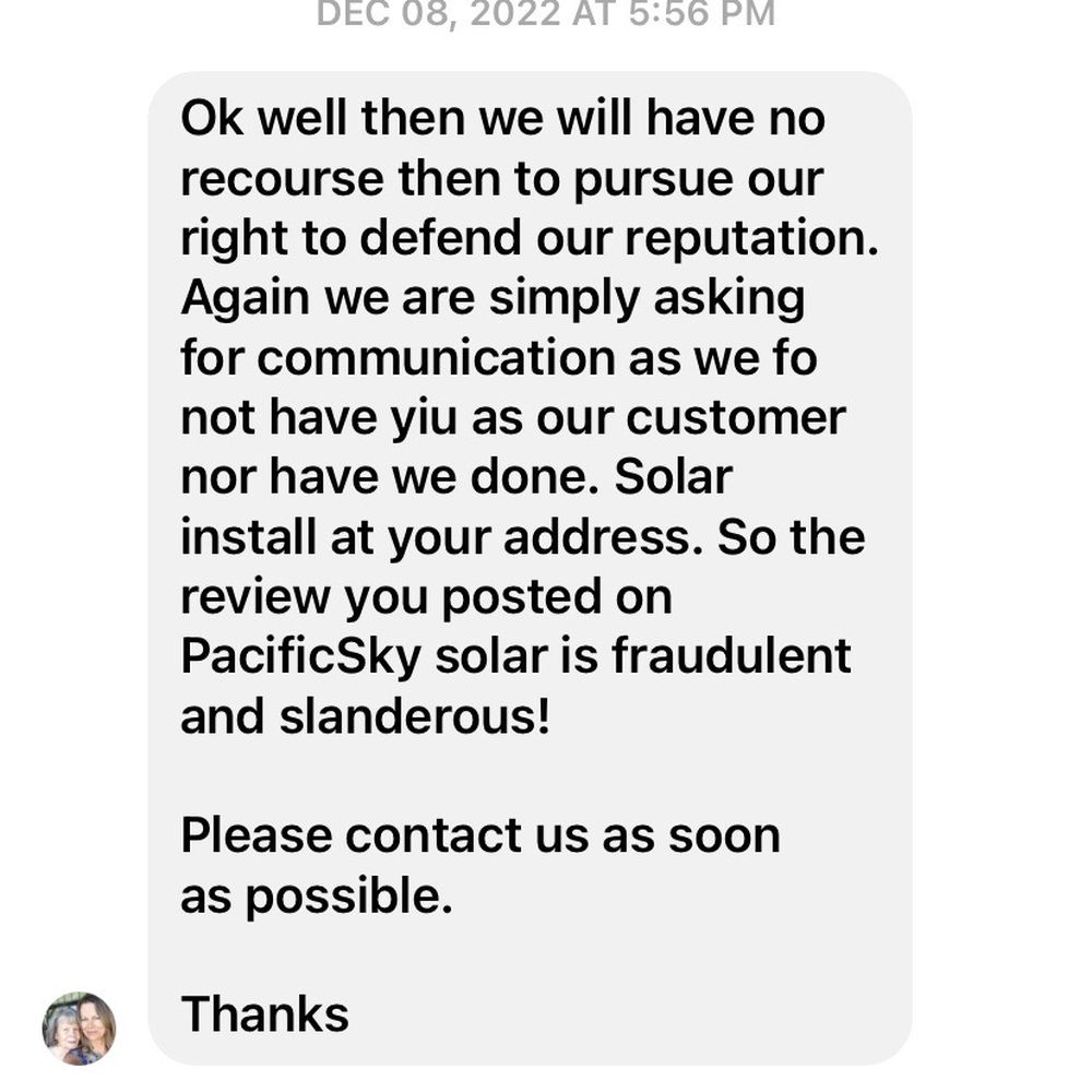 PacificSky Solar - Messages from Facebook Messenger - Solar Installation Near Me - Los Angeles, California PacificSky Solar - Messages from Facebook Messenger - Solar Installation Near Me - Los Angeles, California