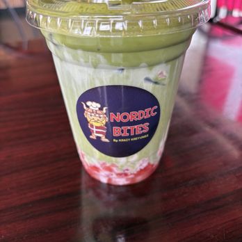 Nordic Bites - Strawberry matcha - Hot Dogs Near Me - Stockton, California