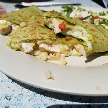 Aqui Cal-Mex - The Goat Cheese Quesadilla (with chicken added!) is my staple. They add a lot of chicken, too! :) - Mexican Near Me - Campbell, California Aqui Cal-Mex - The Goat Cheese Quesadilla (with chicken added!) is my staple. They add a lot of chicken, too! :) - Mexican Near Me - Campbell, California